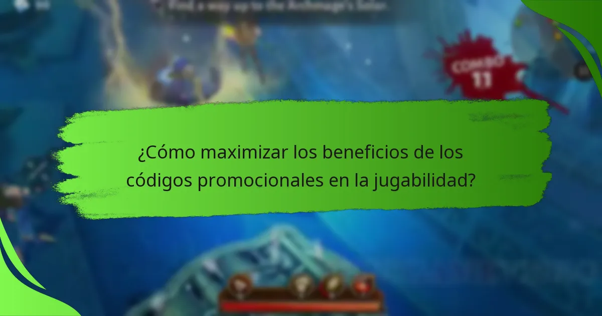 ¿Cómo maximizar los beneficios de los códigos promocionales en la jugabilidad?