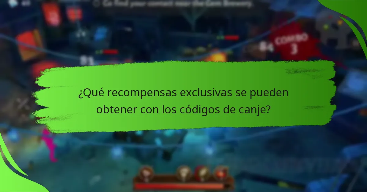 ¿Qué recompensas exclusivas se pueden obtener con los códigos de canje?